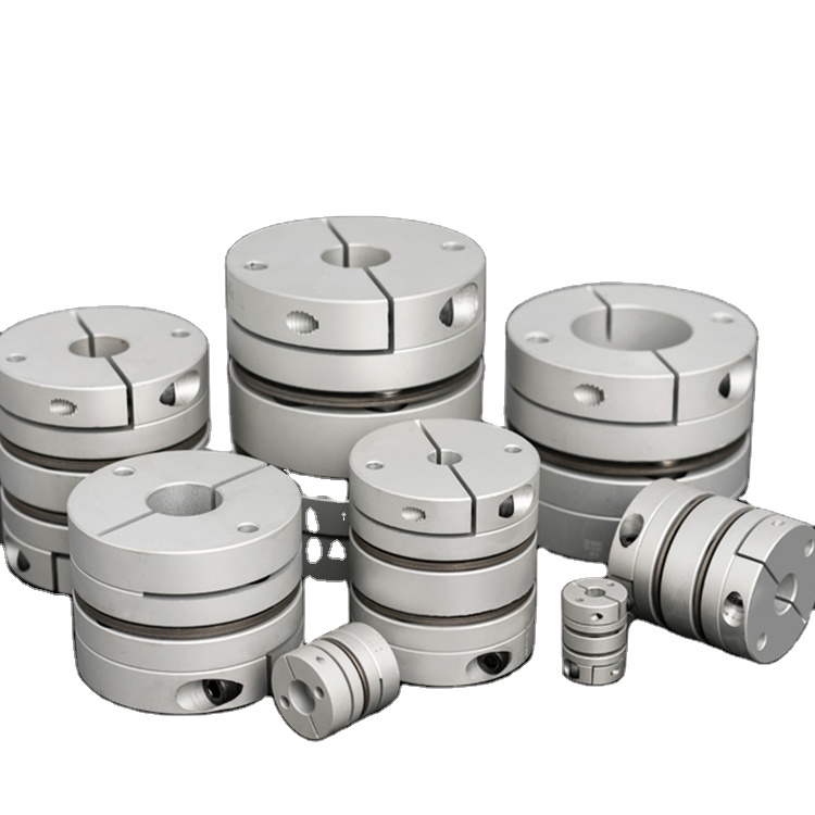 High torque rigid diaphragm clamping belt disc couplings D32 L41