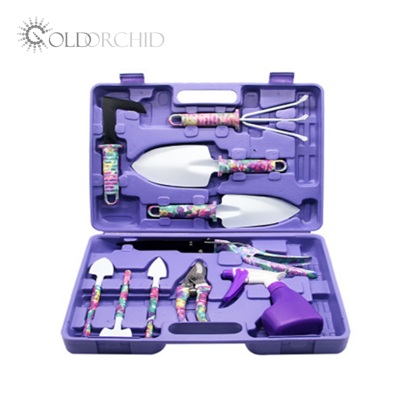Garden hand tool set garden starter kit include gardening bag