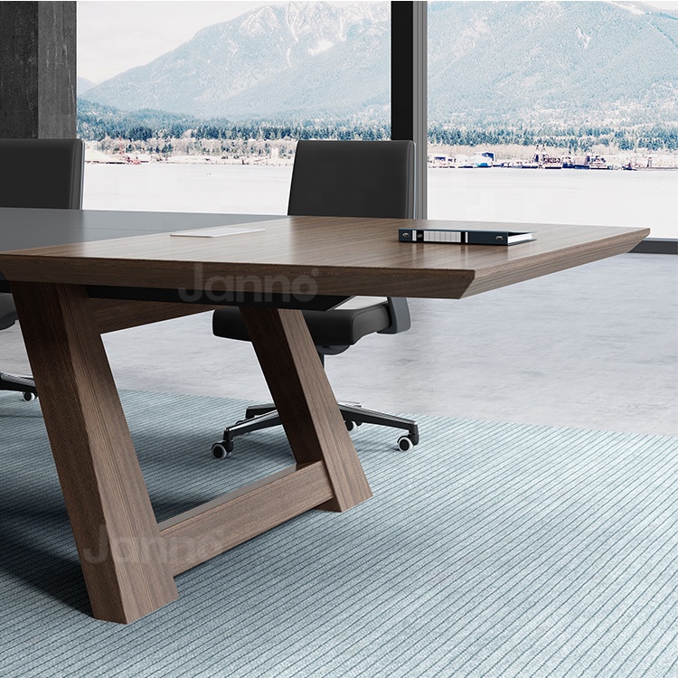High Quality 3.6m Length Rectangular Shape Office Furniture Meeting Table Board Room Conference Tables
