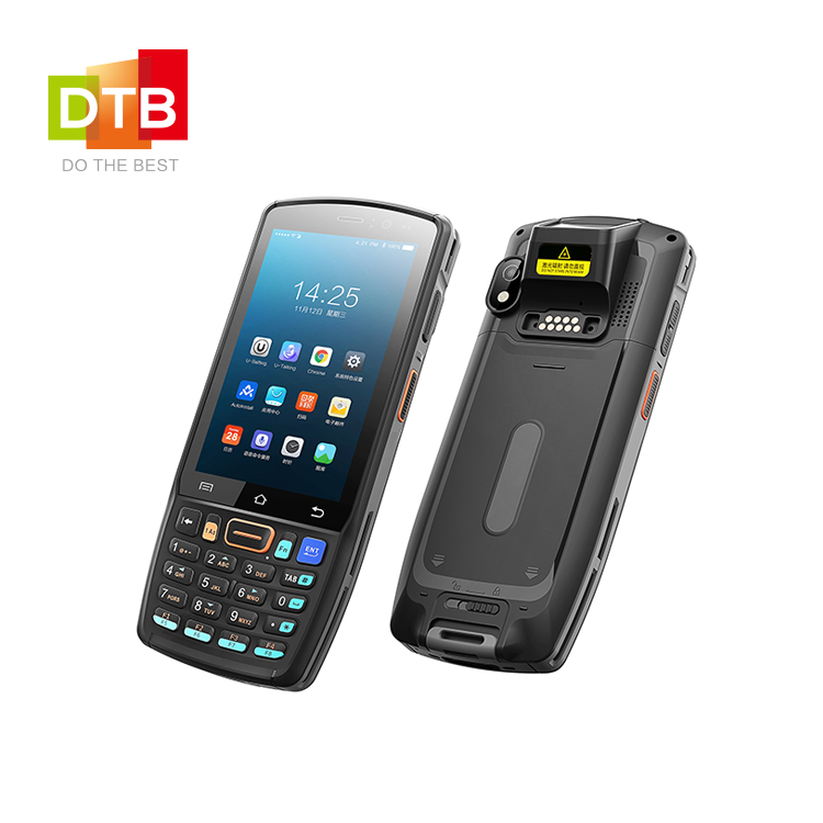DT40 2GB RAM 16GB ROM IP67 NFC WiFi 4G Android 9.0 Collector Handheld PDA