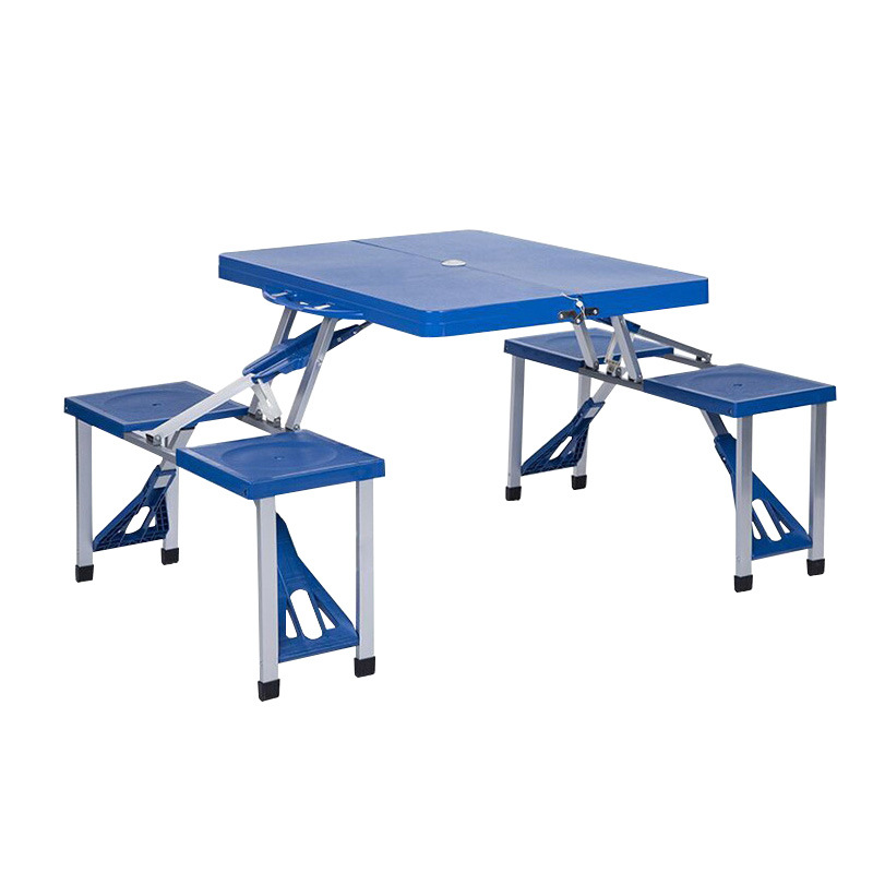 ZD02 Portable Car Outdoor Garden Camping Dining Plastic Folding Tables And Chair Sets