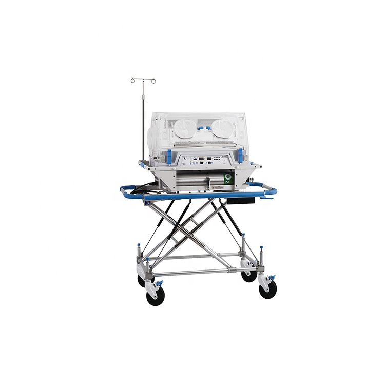 Medical Mobile Infant Incubator for Baby Double Wall Hood Transport Infant Incubator for Hospital
