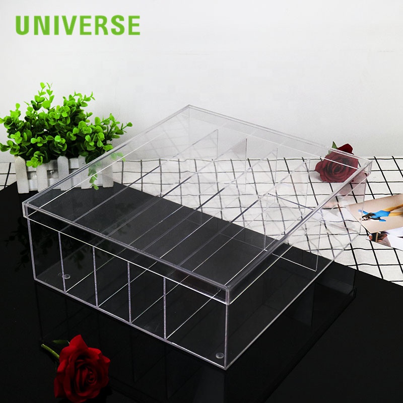 Распродажа, акриловая витрина для игрушек UNIVERSE Amazon на заказ, 3 уровня