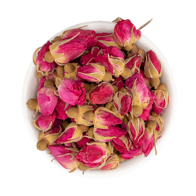 High Quality Custom Organic Herbal Dried Red Rose Bud Tea