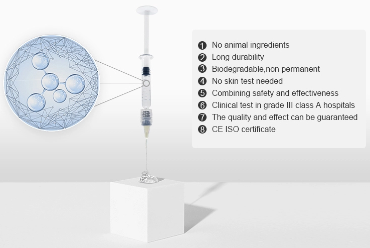 Heremefill Cross-Linked Hyaluronic Acid Dermal Filler Body Nose Face Lip Enhancement Fillers