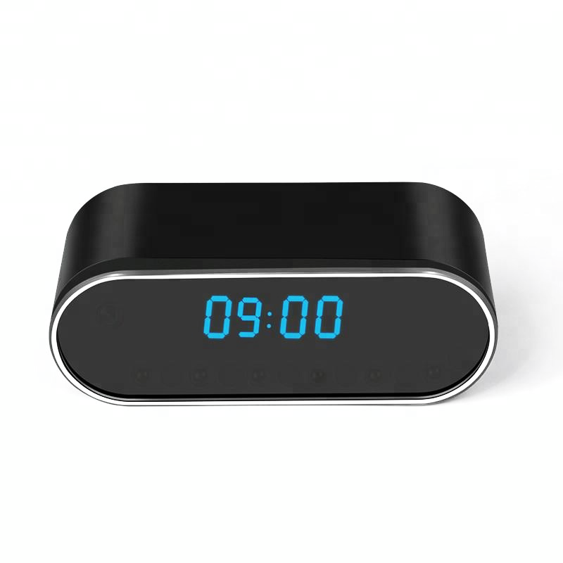 2021Amazon hot HD 1080P night vision motion remote mobile home security mini camera spy wifi table hidden camera clock wireless