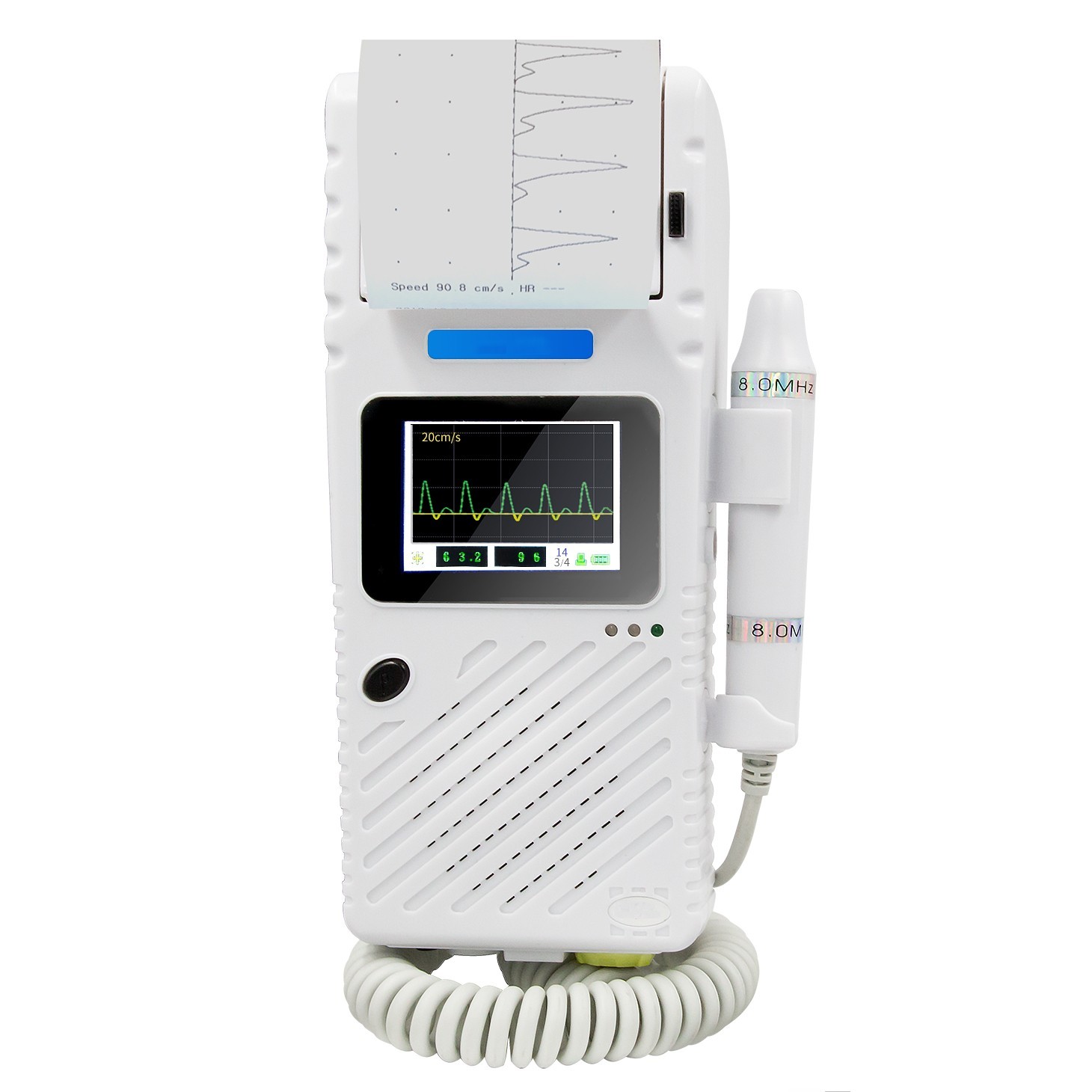 Portable Healthcare Supply Hospital Handheld Doppler Blood Flow Detector for Vascular Arterial Venous Detection