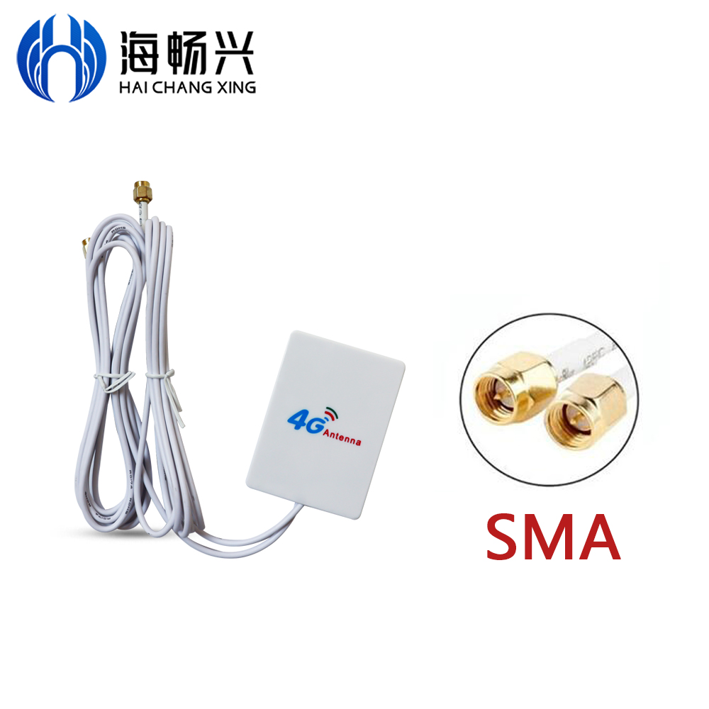 450-470 / 2300-2400 МГц 3g 4g Lte Hybrid Mimo антенна 28dbi с высоким коэффициентом усиления с 3 м кабелями