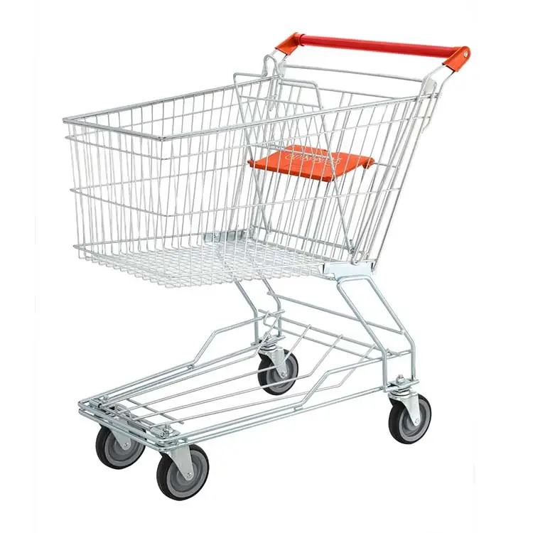 Wholesale custom carro de compras de spermercado super market shopping cart