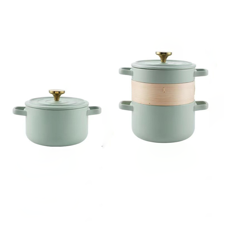 Japanese-Style Ceramic Steamer With Steamer Soup Pot Household Clay Pan High Temperature Resistant Stew Pan Open Fire Casserole