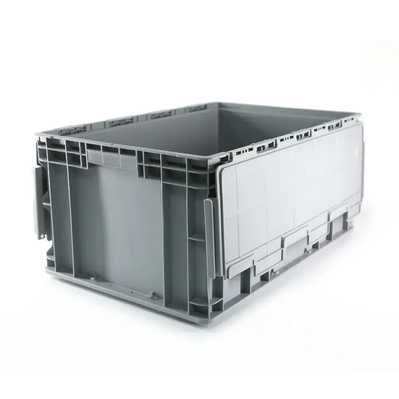 ZNTB008 Wholesale Various Size Storage Turnover Tote Crate Coantainer Plastic   boxes with lids