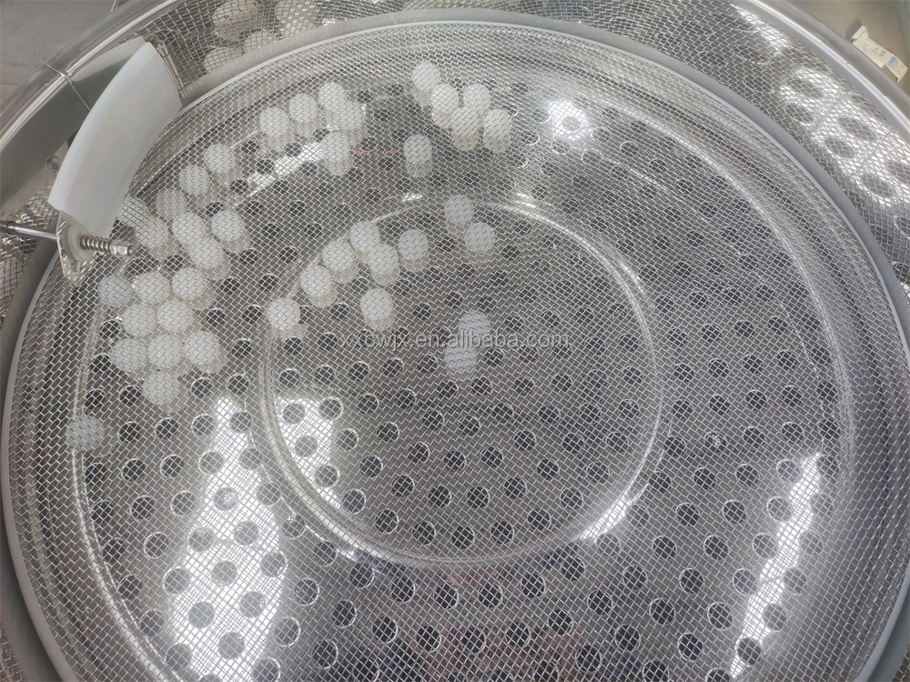 Round Food Industrial Vibrating Screen Wheat Flour Rotary Screen Sieve Vibration Sieve Sifting Machine