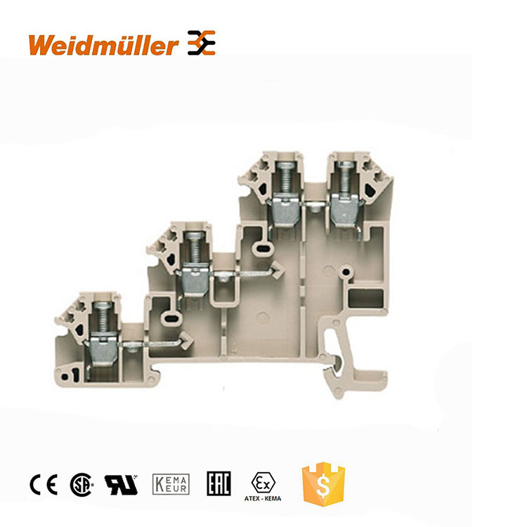 Weidmuller DLD 2,5 дБ винтовые соединительные клеммы 2,5 мм трехуровневый инициатор привода Клеммная колодка