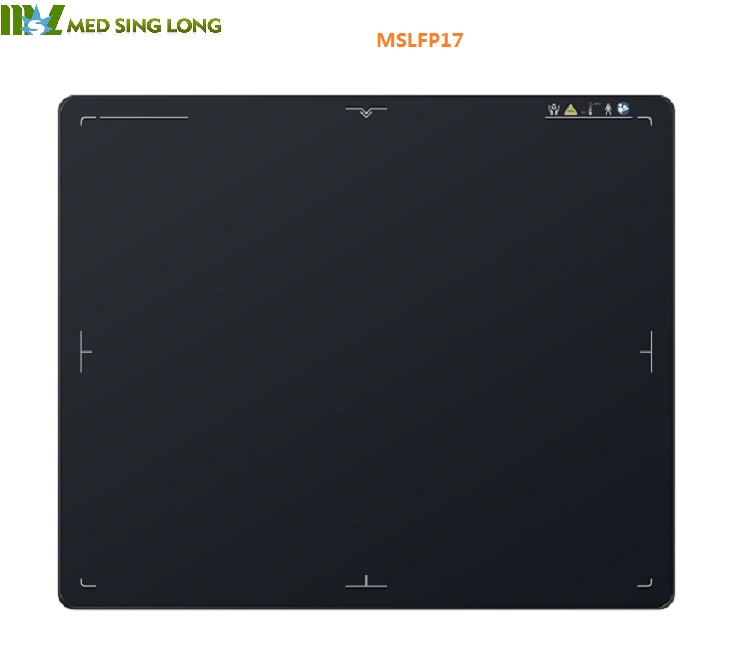 14*17 CSI беспроводной плоский x-ray цифровой детектор MSLFP17