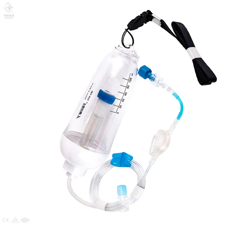 china wholesale hospital medical portable disposable syringe iv cheap 100ml 200ml 275ml infusion pump PCA CBI set standard