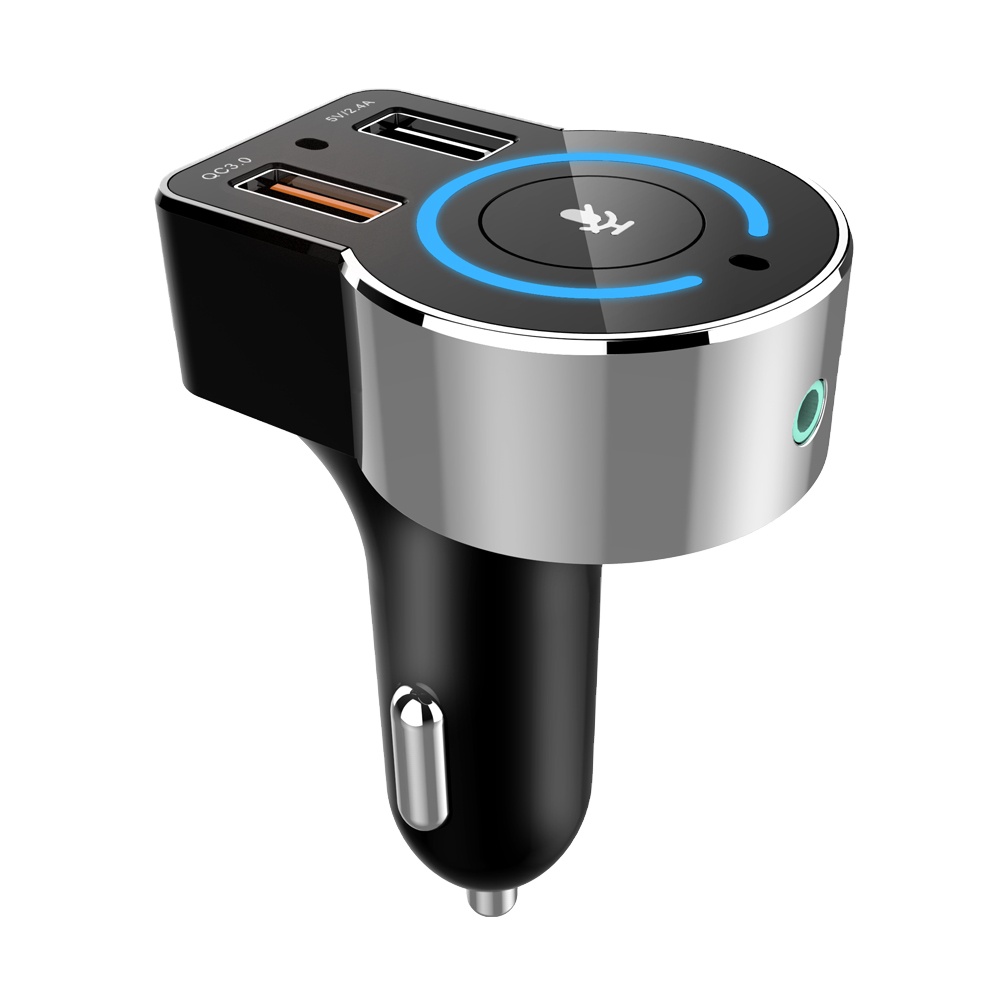 Мини-передатчик голоса Amazon ALEXA smart, Автомобильный MP3-плеер, Bluetooth, FM-передатчик, адаптер, автомобильный комплект с PD type C ,AUX-выход