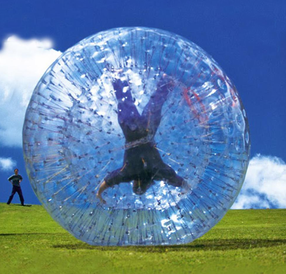 2.7M Diameter transparent pvc inflatable zorb ball grass ball for sale