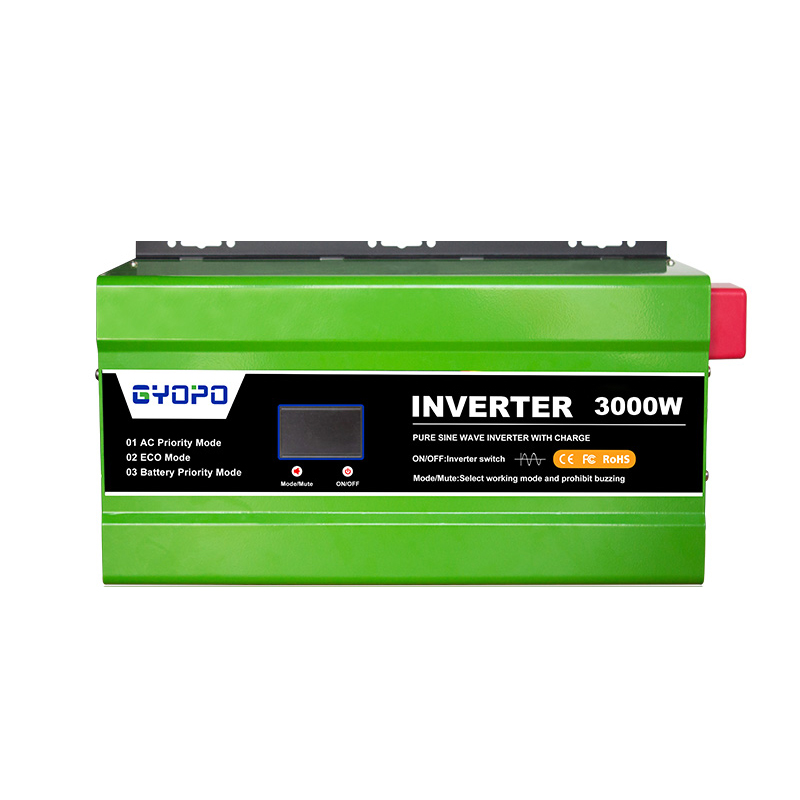 Gyopo 3000 Watts Pure Sine Wave Low Frequency 24V 48V 220V Off Grid Inverter With 30A MPPT Controller