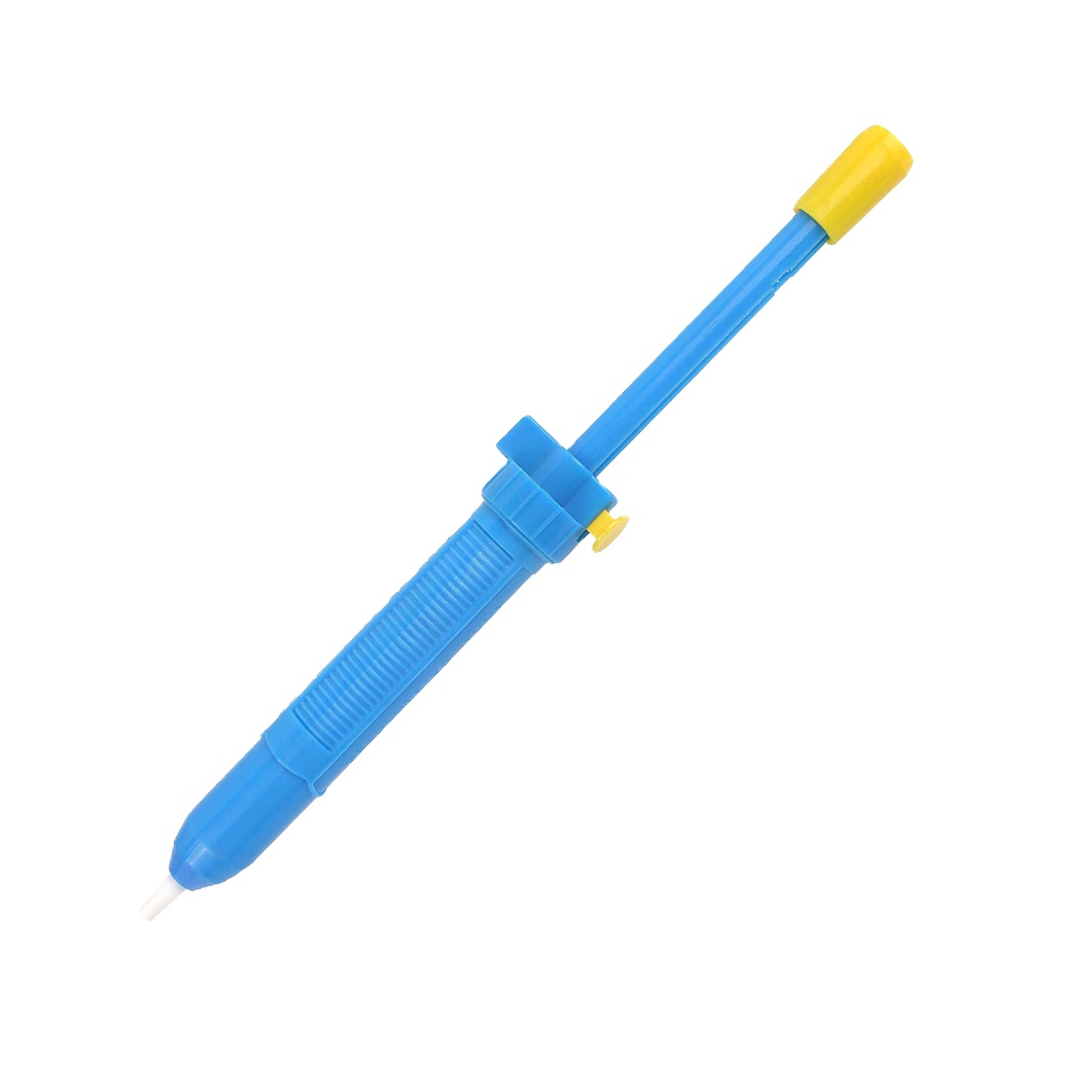 Durable Using Various Blue Needle Type Desoldering Plastic Sucker Soldering Pump Gun