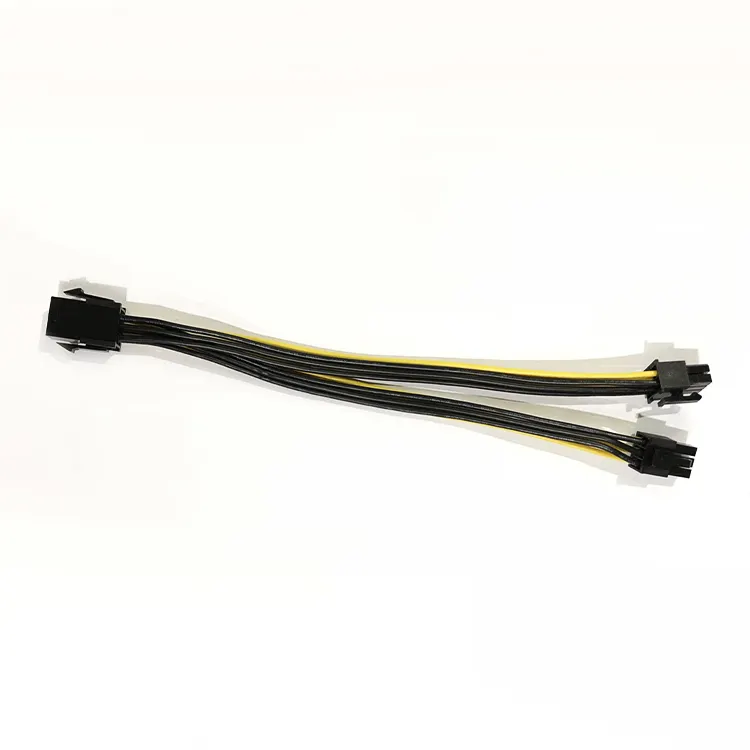 Ankii Новые 60 см Mini PCI-E Express 1X для 16X к usb-кабелю 6 pin pcie USB Riser для добычи полезных ископаемых