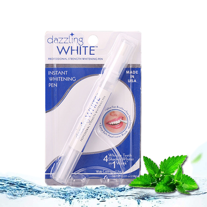 wholesale dental white dazzling white sensitive dentist use teeth whitening pen