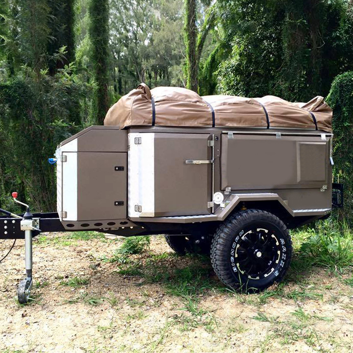 ECOCAMPOR 4WD Small Lightweight Camper Trailer Travel Trailer For Sale