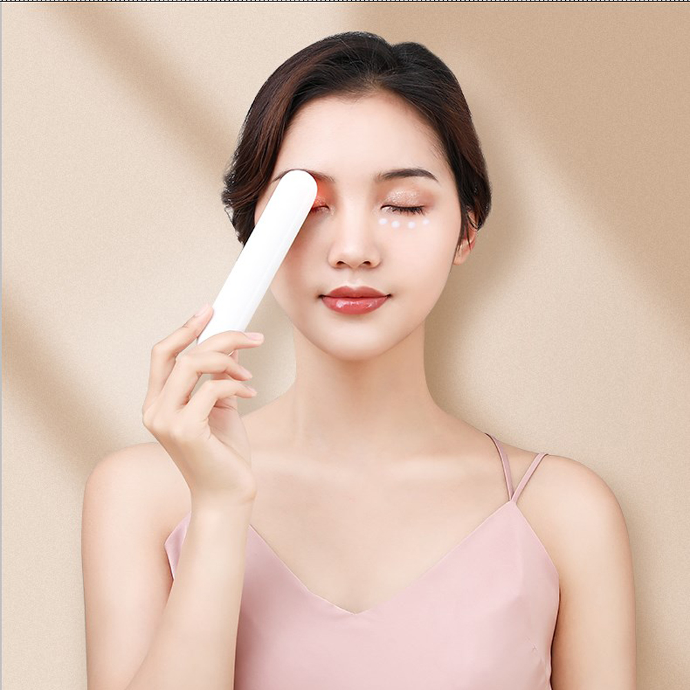 24k Gold Plated Design Lastest RF Anti-aging Technology Under Eye Bags and Puffy Eyes Remover Massager Dark Circles Removal
