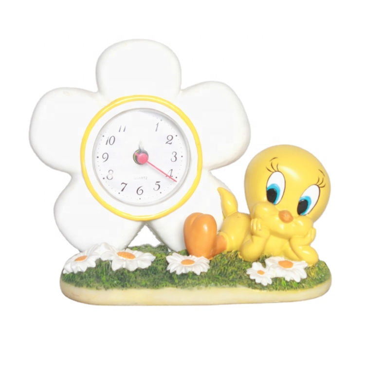 Cartoon Resin Animal Head Wall Decoration Clocks