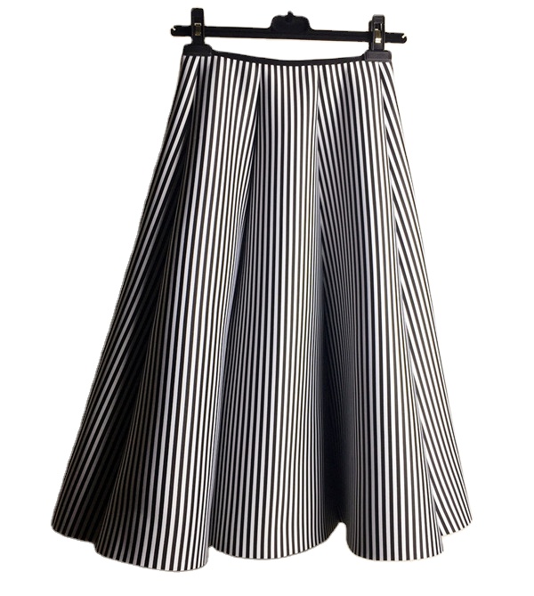 Latest Design Office Lady Knee-Length Skirt High Waist