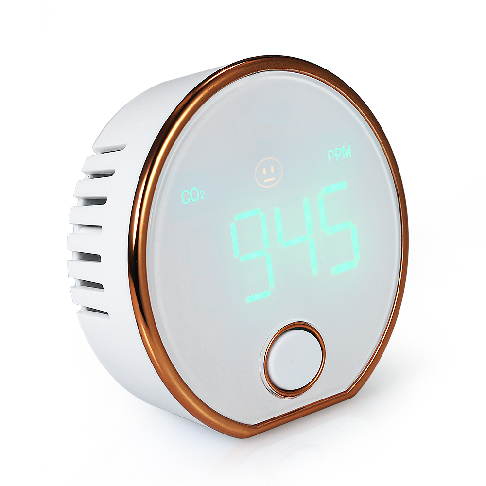 Indoor desktop multifunctional co2 ppm meters mini carbon dioxide digital co2 meter co2 air quality detector meter
