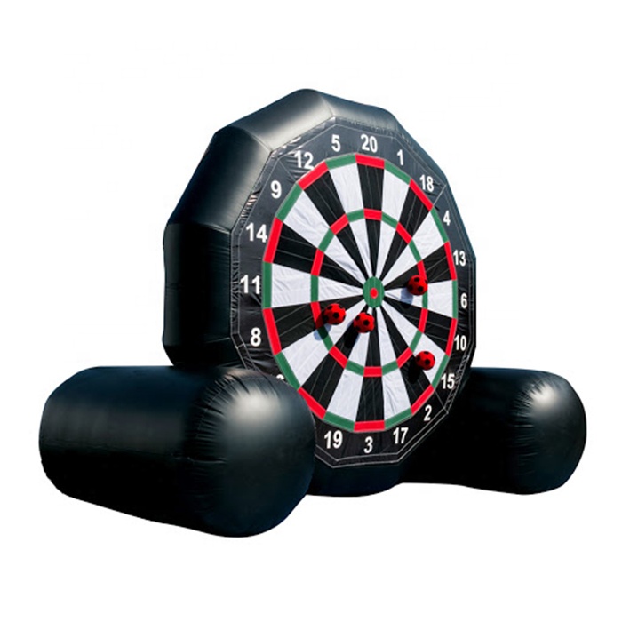 Giant inflatable dart board game kick soccer inflatable football target