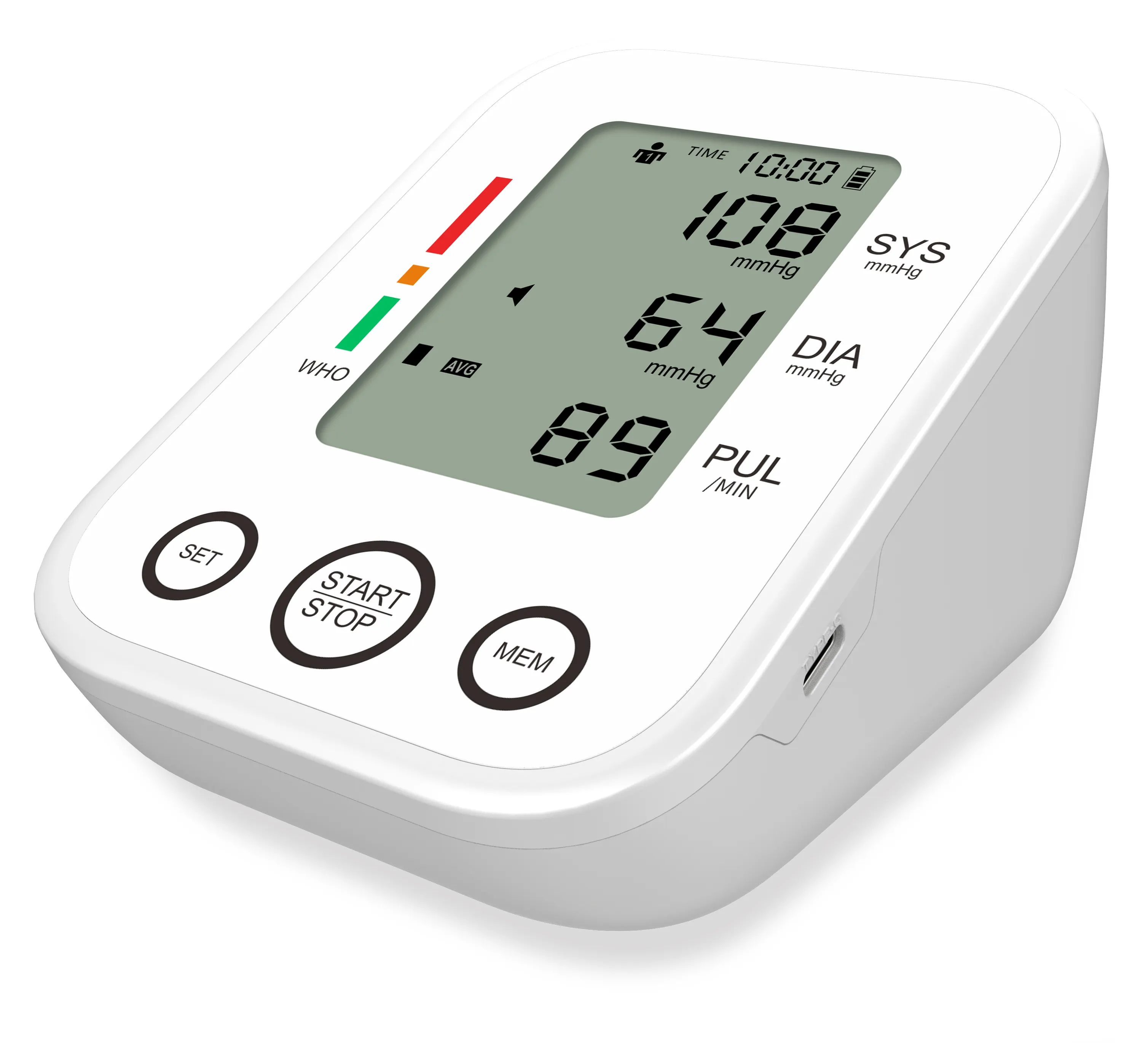 High-Quanlity Digital Blood Pressure Monitor Sphygmomanometer Electronic BP Monitor Upper Arm Blood Pressure Machine