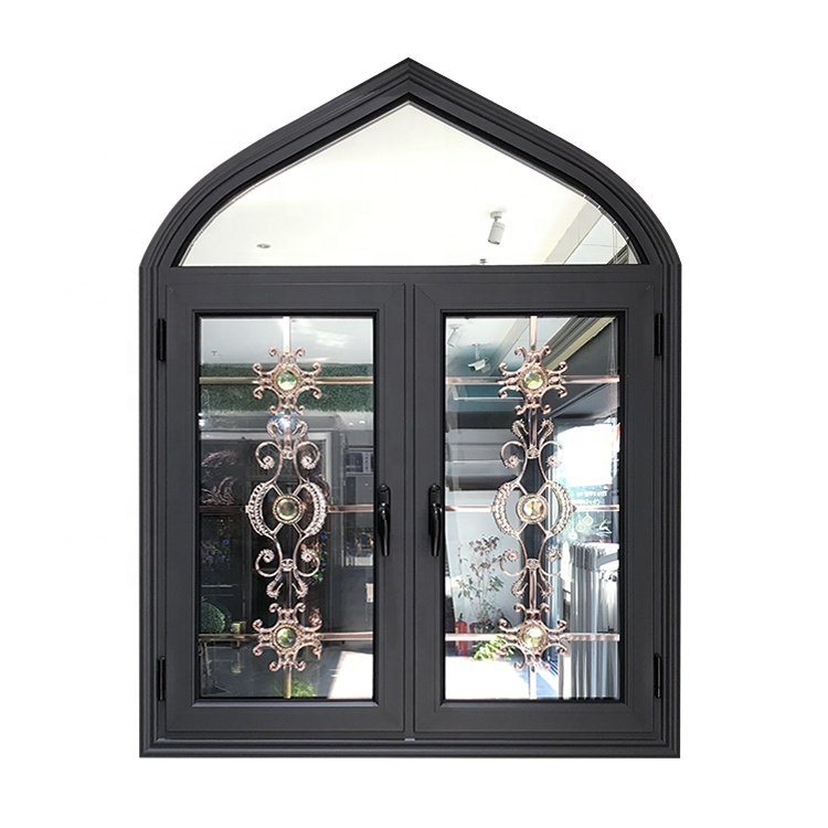 Xuanmei top strength design aluminium frame casement windows for home