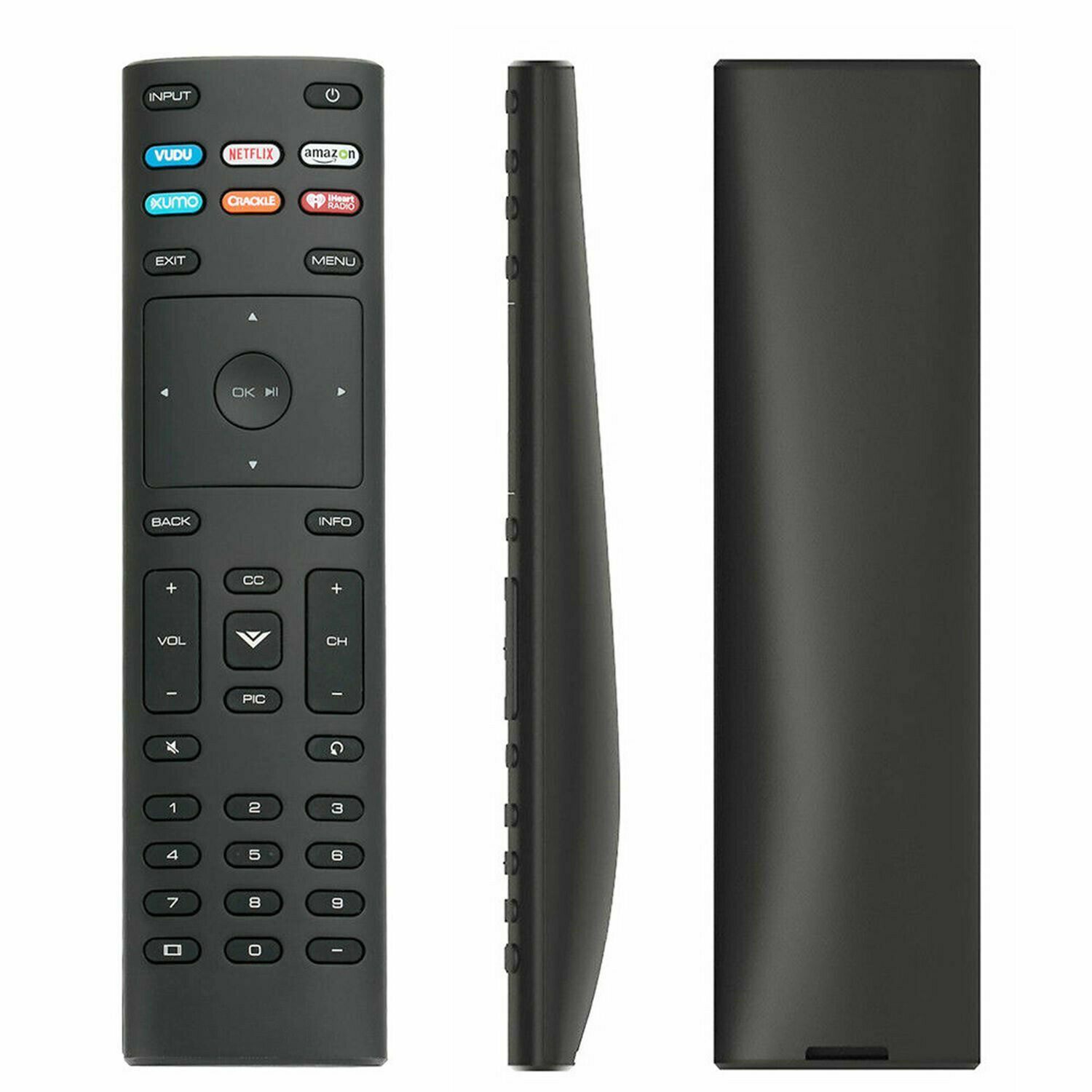 Сменный пульт дистанционного управления Vizio XRT136 для VIZIO SmartCast черной серии vudu netflix xumo amazon