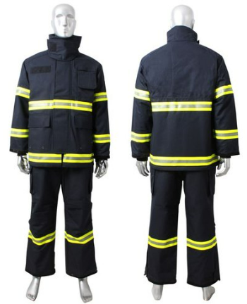 Traje de fuego trajes de trabajo retardante fuego aluminizado para bomberos
