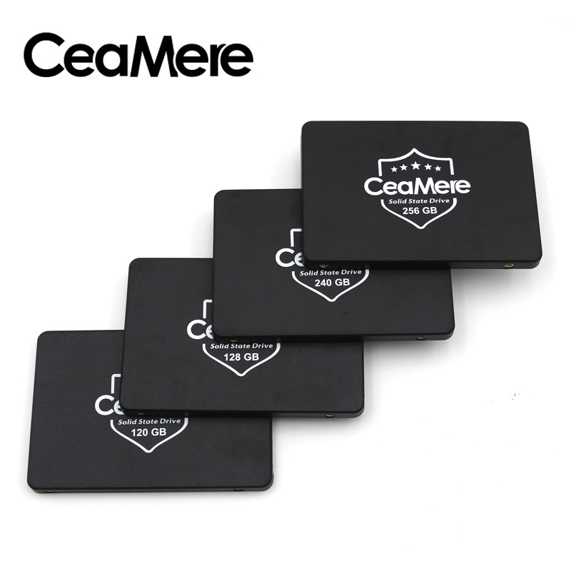 Жесткие диски Ceamere SSD 256G 480G 512G 960G ТБ, Внутренний твердотельный диск, жесткий диск SATA 3 2,5 дюйма, для ноутбука, настольного ПК, SSD 1 ТБ