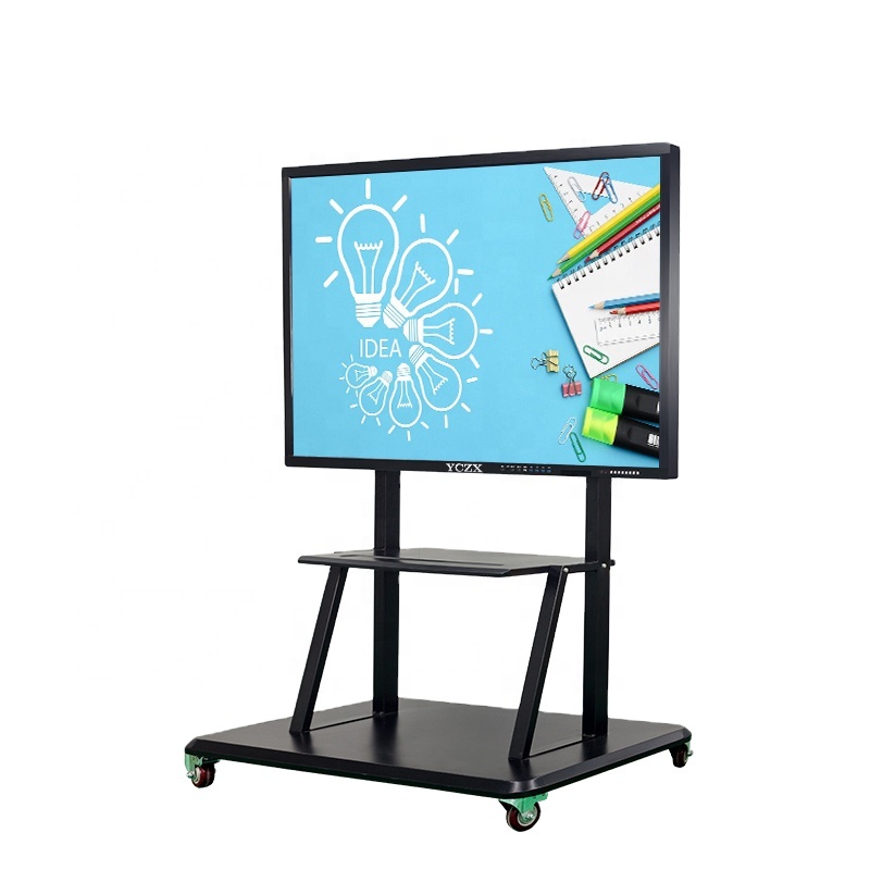 86 дюймов 4k LED smart тачскрин интерактивный мобильный ПК smart board плоская панель для класса/офиса