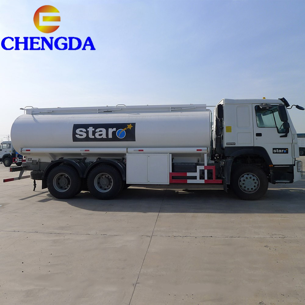 Новый алюминиевый бензовоз Sinotruck Howo 6x4 20000 литров