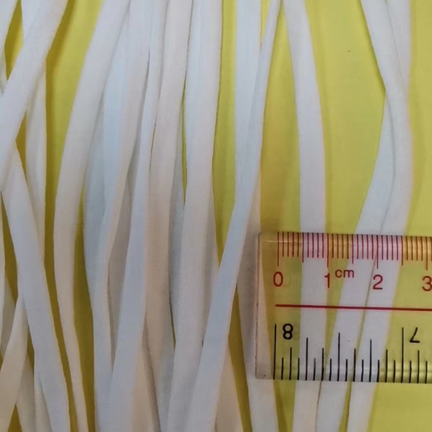 factory wholesale elastic ear loops round and flat spandex band 2mm/3mm/4mm ear rope