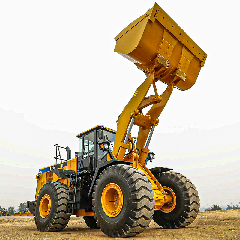 Compact Chinese Heavy Duty Hydraulic Transmission Articulated Diesel 5ton/6ton Wheel Loaders Mini Loaders Tractor Mini Front Loader