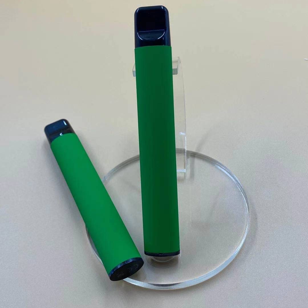 aluminum alloy flat round tube 500 puff 350MAH 2.0ohms 1.6ml smoke oil disposable vape