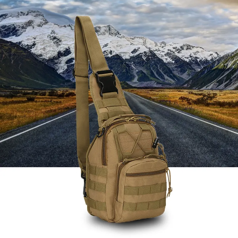 Top Sale Snow Color Hunting Accessories Bags For Men Backpack Molle Crossbody Tactical Military Bag