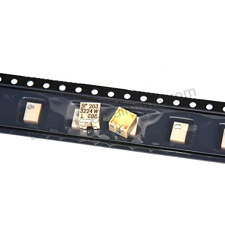 EC-Mart 3224 SMD 4 мм 20Kohms 10% квадратные герметичные триммеры резисторы 3224W-1-203E