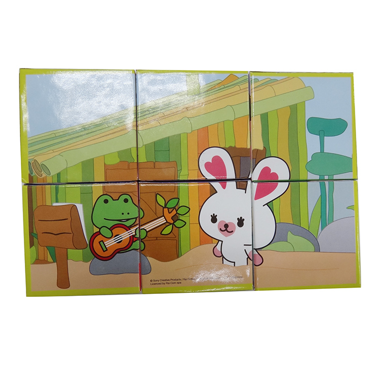 Personlized Kid Puzzle Game  3D Custom Child Puzzle Game Kids  Creative Shape Childrens Building Block Puzzle