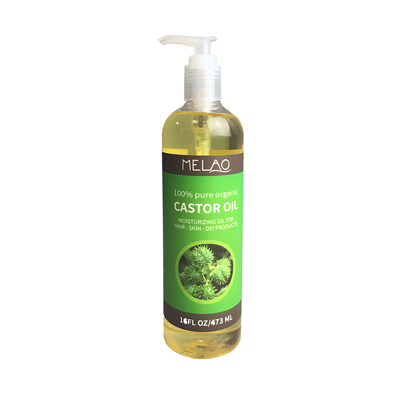 MELAO raw castor oil for lashes hair treatment shampoo