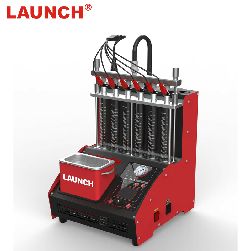 Инструмент для очистки инжектора Launch CNC 603A, ультразвуковой очиститель инжектора для очистки автомобиля от впрыска