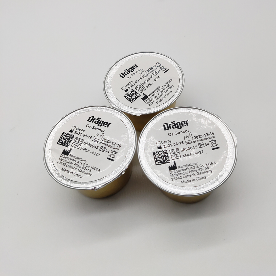Оригинальный кислородный датчик 6803290/6850645 Draeger/Drager O2 cell