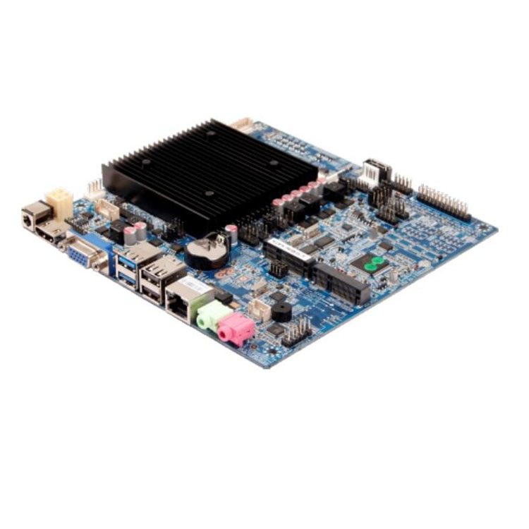 Безвентиляторная материнская плата Mini ITX J1900 quad core Размер 12 дюймов или 17 дюймов