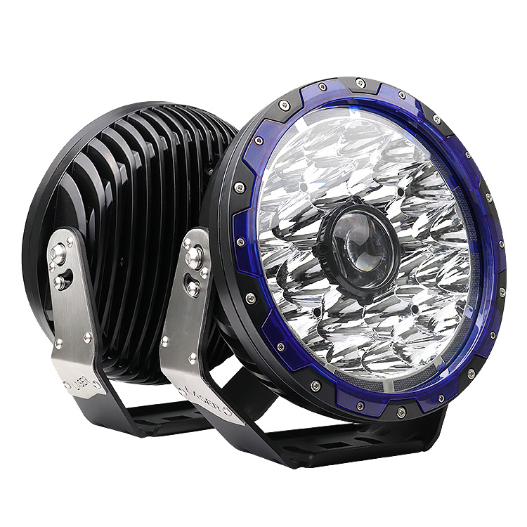 High quality High Power 9 inch 132W Spot Beam led Driving light For Car Off road Spotlight LED Laser driving light With DRL