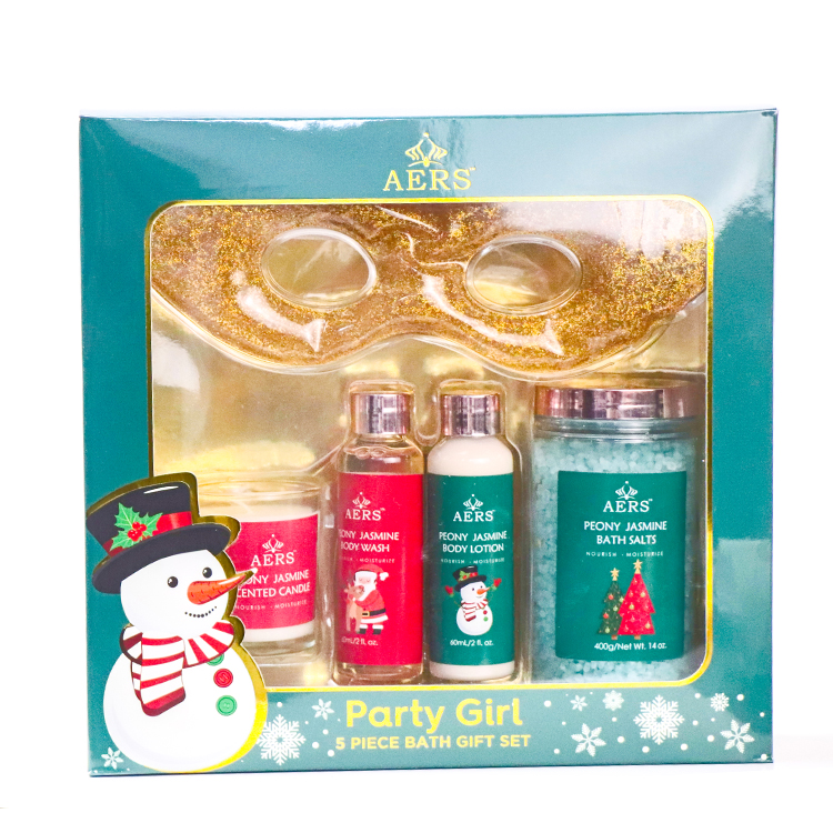 Gift Bath Spa Christmas Private Label Skin Care Set In A Box